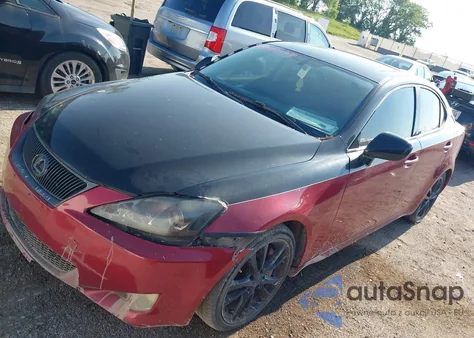 2006 Lexus Is 350 z USA, uszkodzony, nr VIN JTHBE262262000382